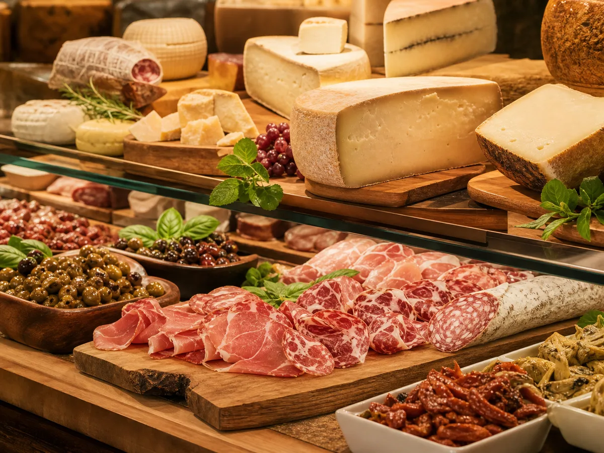 Banco gastronomia e salumeria